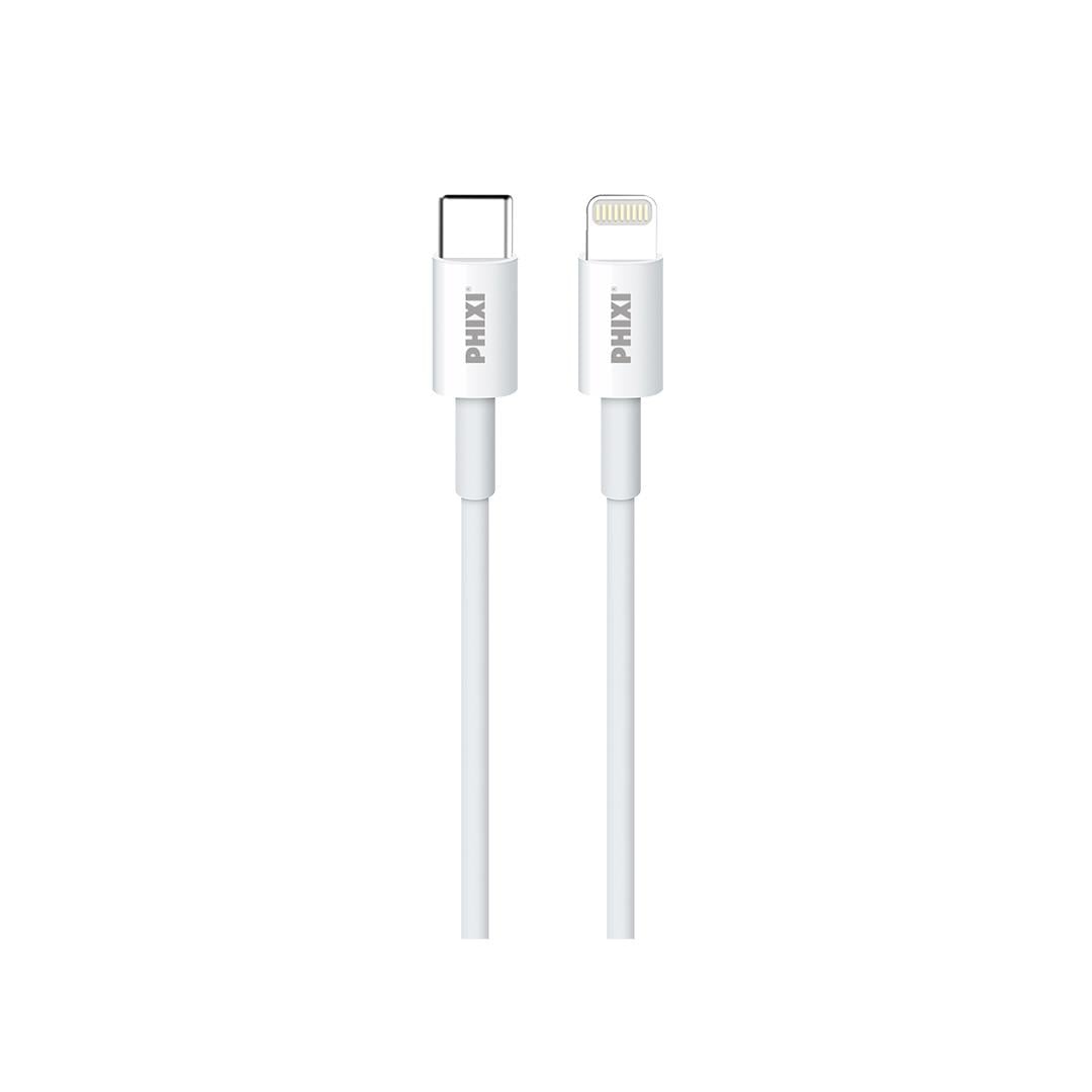 Phixi Basic CB412L Type-C to Lightning USB Şarj Kablosu