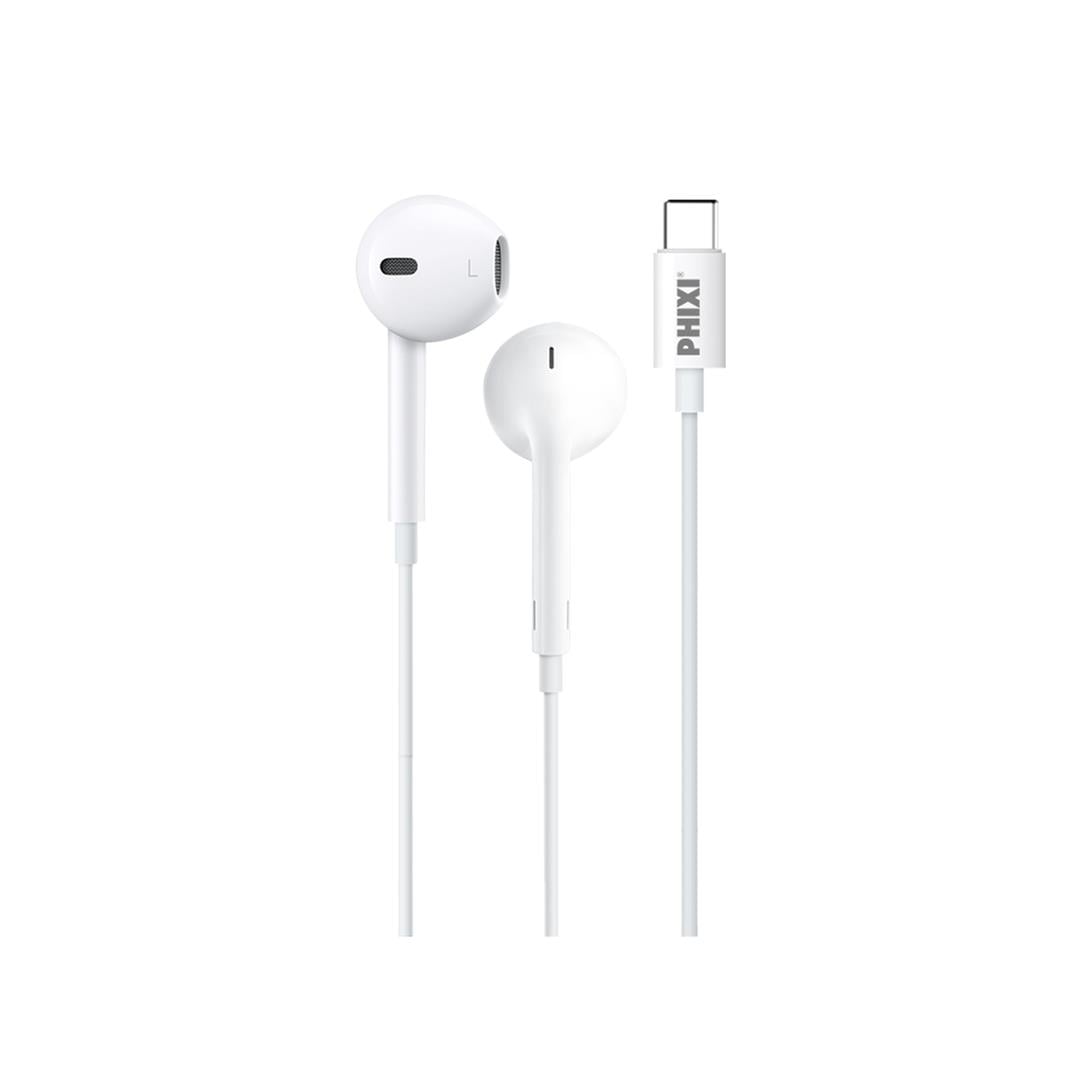 Phixi HS636 Mikrofonlu Type-C Kulaklık – 100 cm Dayanıklı Kablo & Ses Kontrol