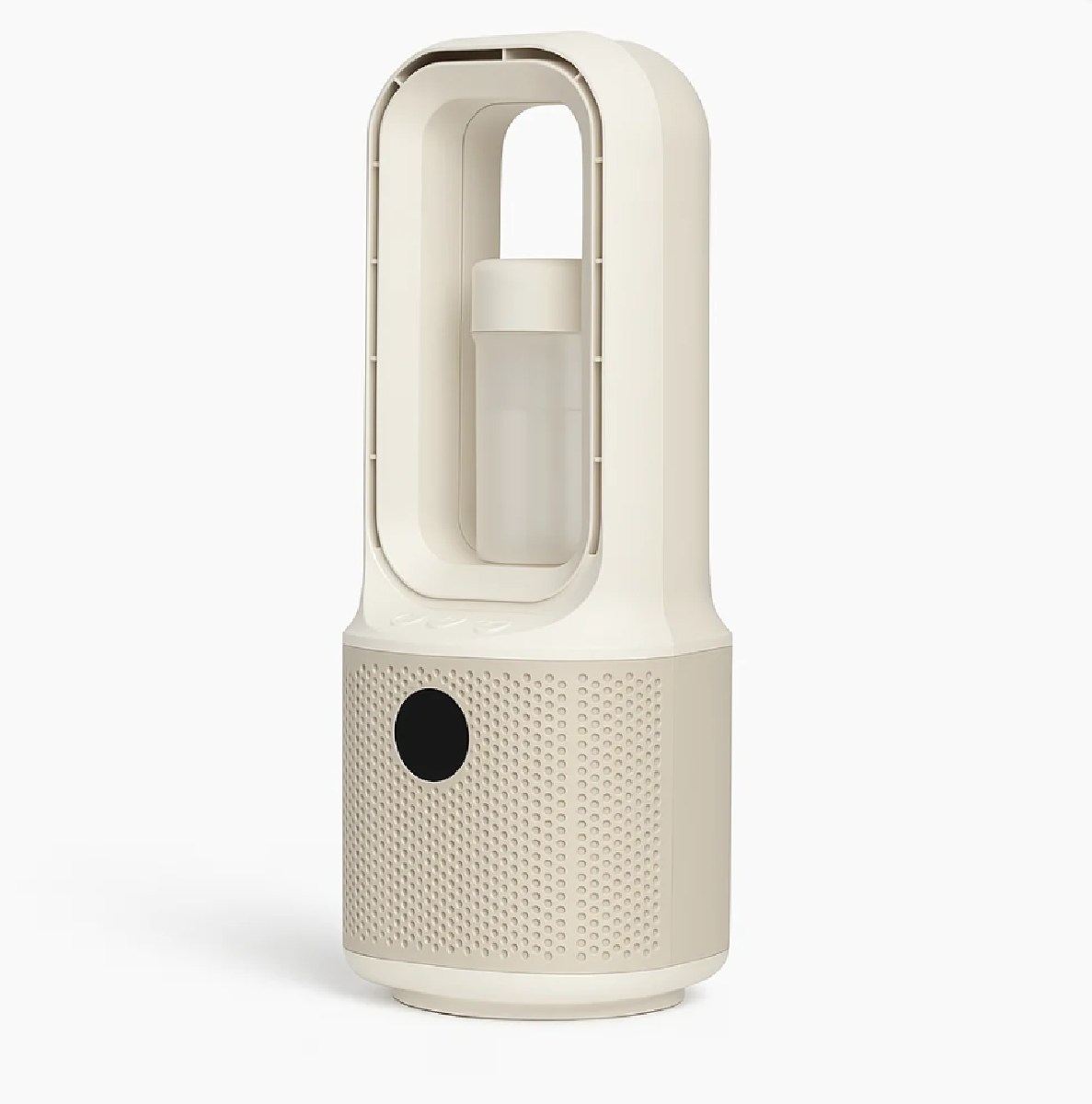 HEPU HP-F27 Sessiz Pervanesiz USB Şarjlı Masaüstü Fan – Dahili Su Hazneli Buharlı Serinletici, Dijital Göstergeli