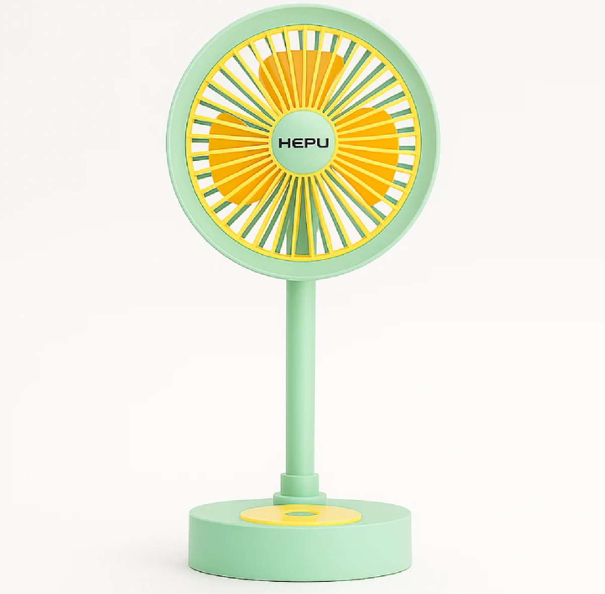 HEPU HP-F26 USB Şarjlı Sessiz Masaüstü Mini Fan