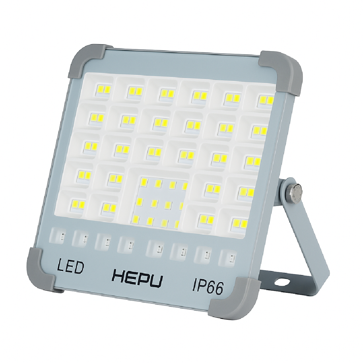 HEPU HP-L33 Güneş Enerjili Taşınabilir LED Çalışma Lambası – 150W Güç, IP66, USB + Solar Şarj, Mıknatıslı Taban