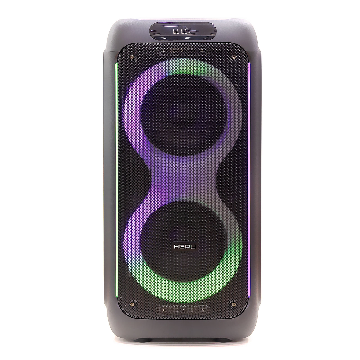 HEPU HP 939 Taşınabilir Şarjlı Bluetooth Hoparlör 80 w Rms 2*8 inc Woofer Extra Bass Karaoke Mikrafon