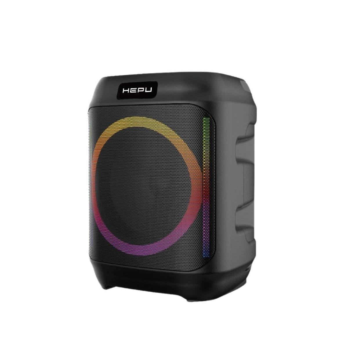 HEPU HP-984 Taşınabilir Bluetooth Hoparlör – 6.5” Hoparlör, 10W Güç, RGB Işık, TWS Destekli