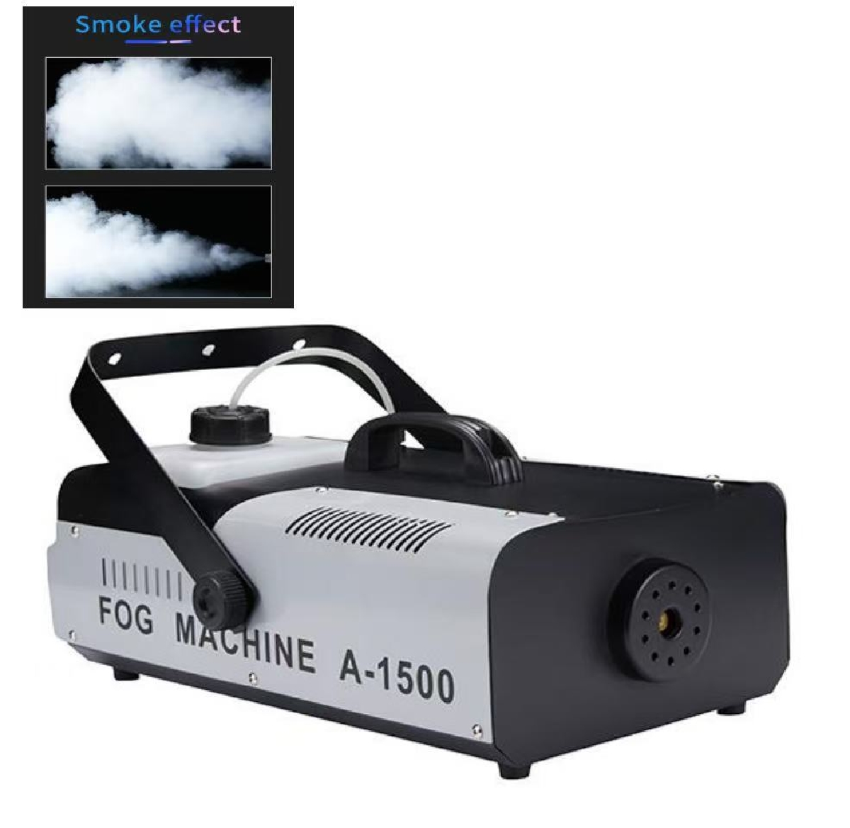 HEPU HP-FM01 Profesyonel Sis Makinesi – 1500W, DMX512 Destekli (LED’siz)