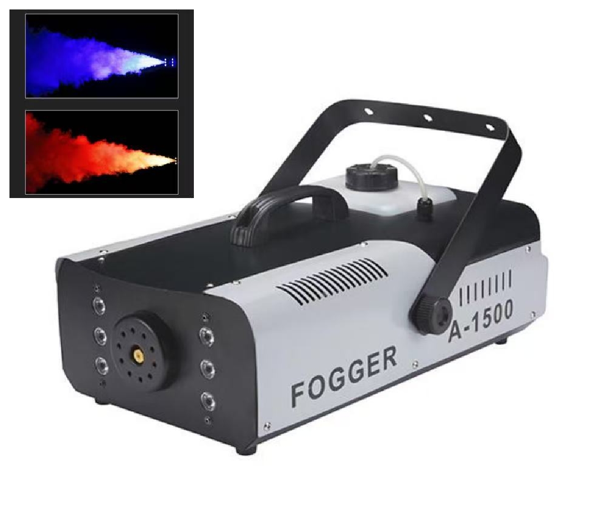 HEPU FM-02 Profesyonel Sis Makinesi – 1500W LED Işıklı
