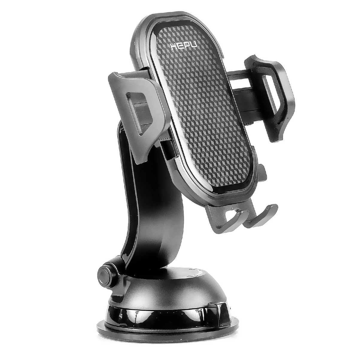 HEPU HP-A05 Araç İçi Telefon Tutucu – Vakumlu, Ayarlanabilir, Güçlü Sabitleme
