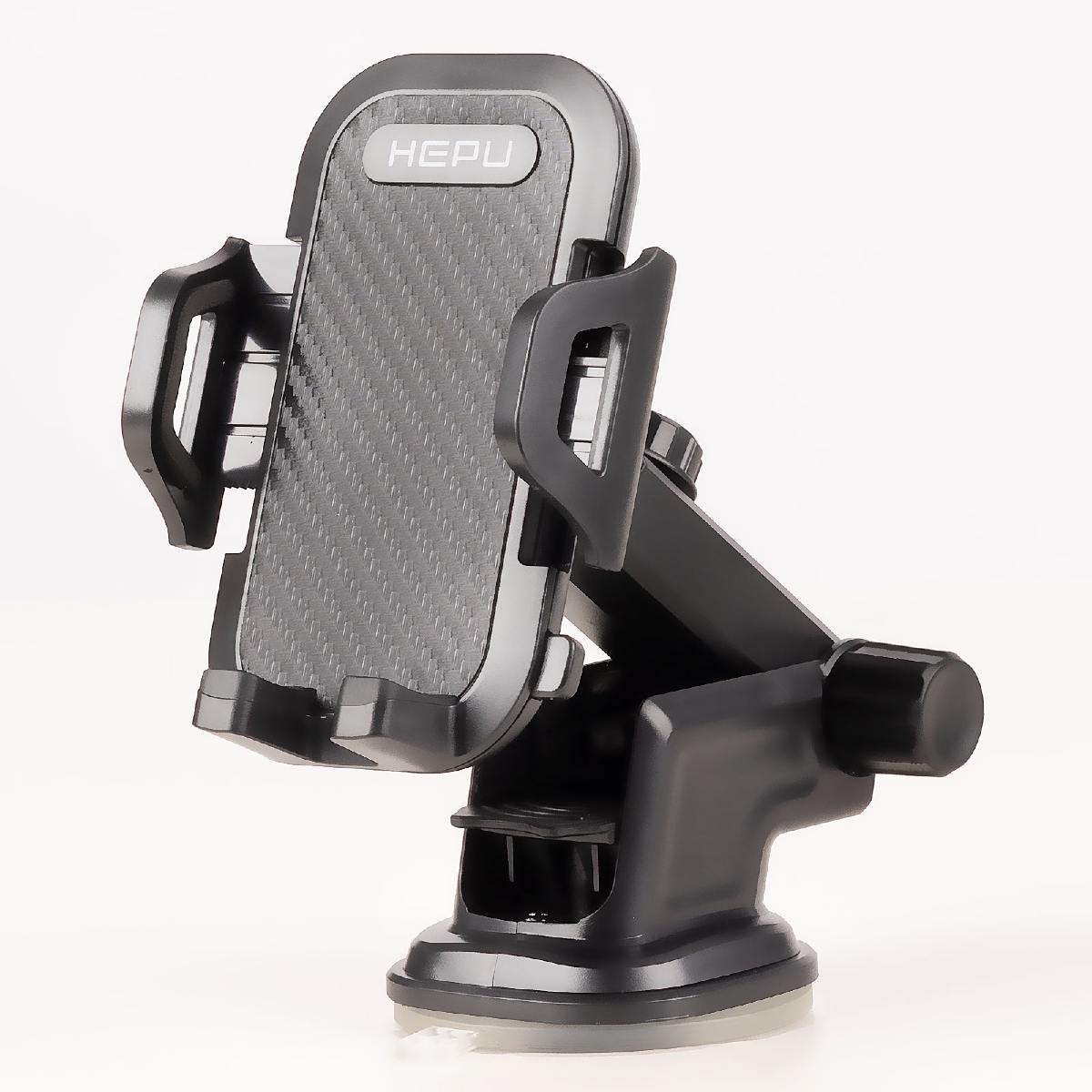 HEPU HP-A15 Araç İçi Telefon Tutucu – Uzun Kollu, Güçlü Vantuzlu, Ayarlanabilir Tasarım